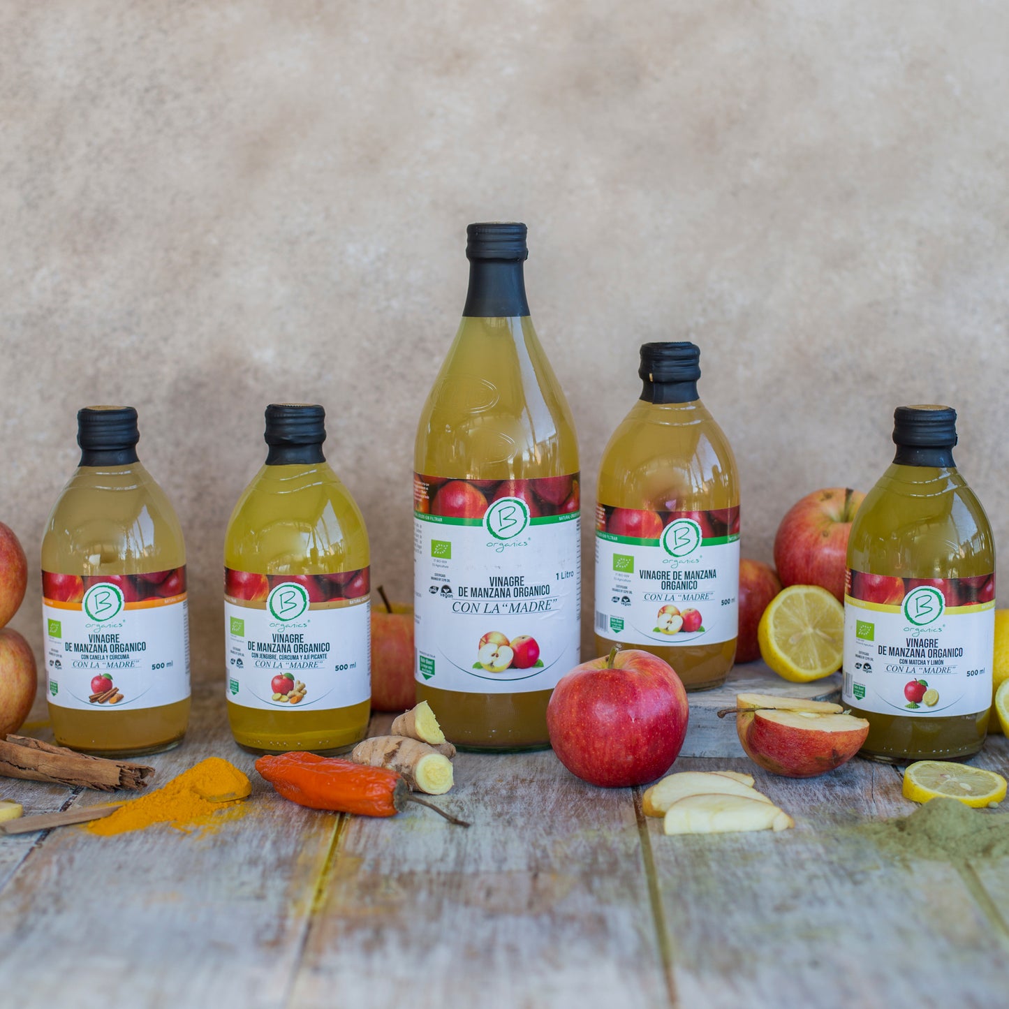 Vinagre manzana orgánico