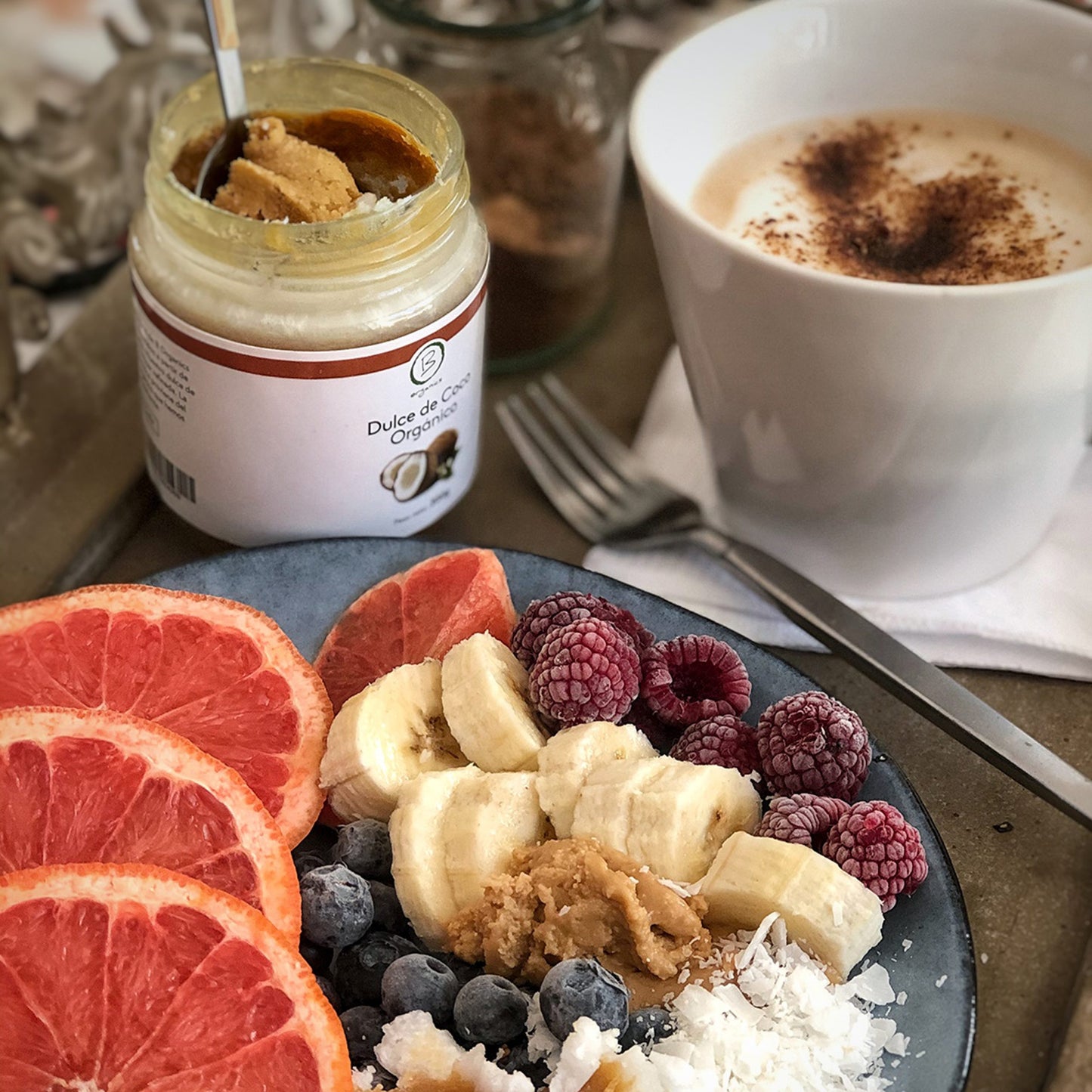 Dulce de coco orgánico