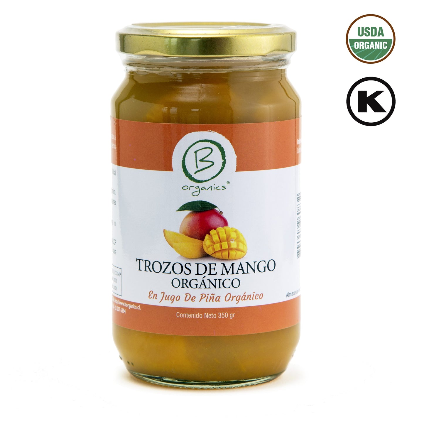 Mango en trozos orgánico