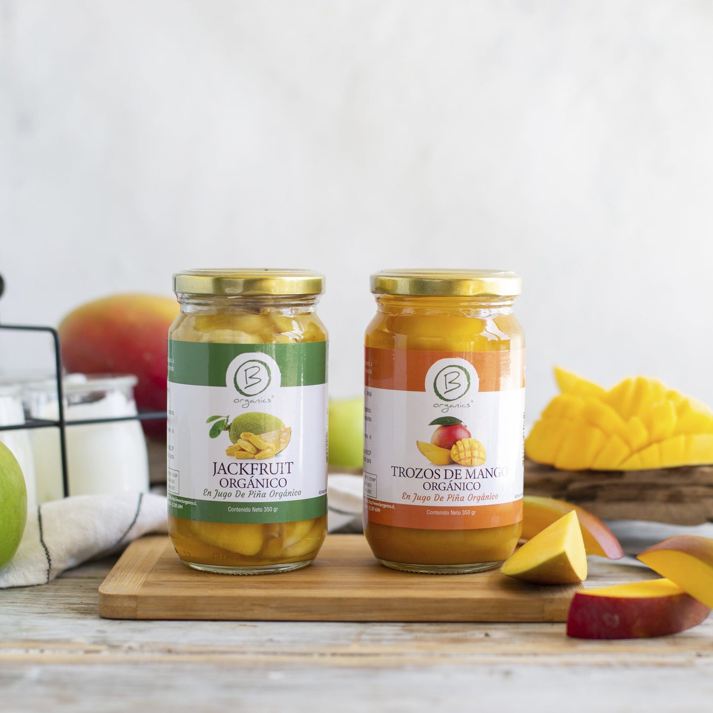 Jackfruit en jugo de piña orgánico