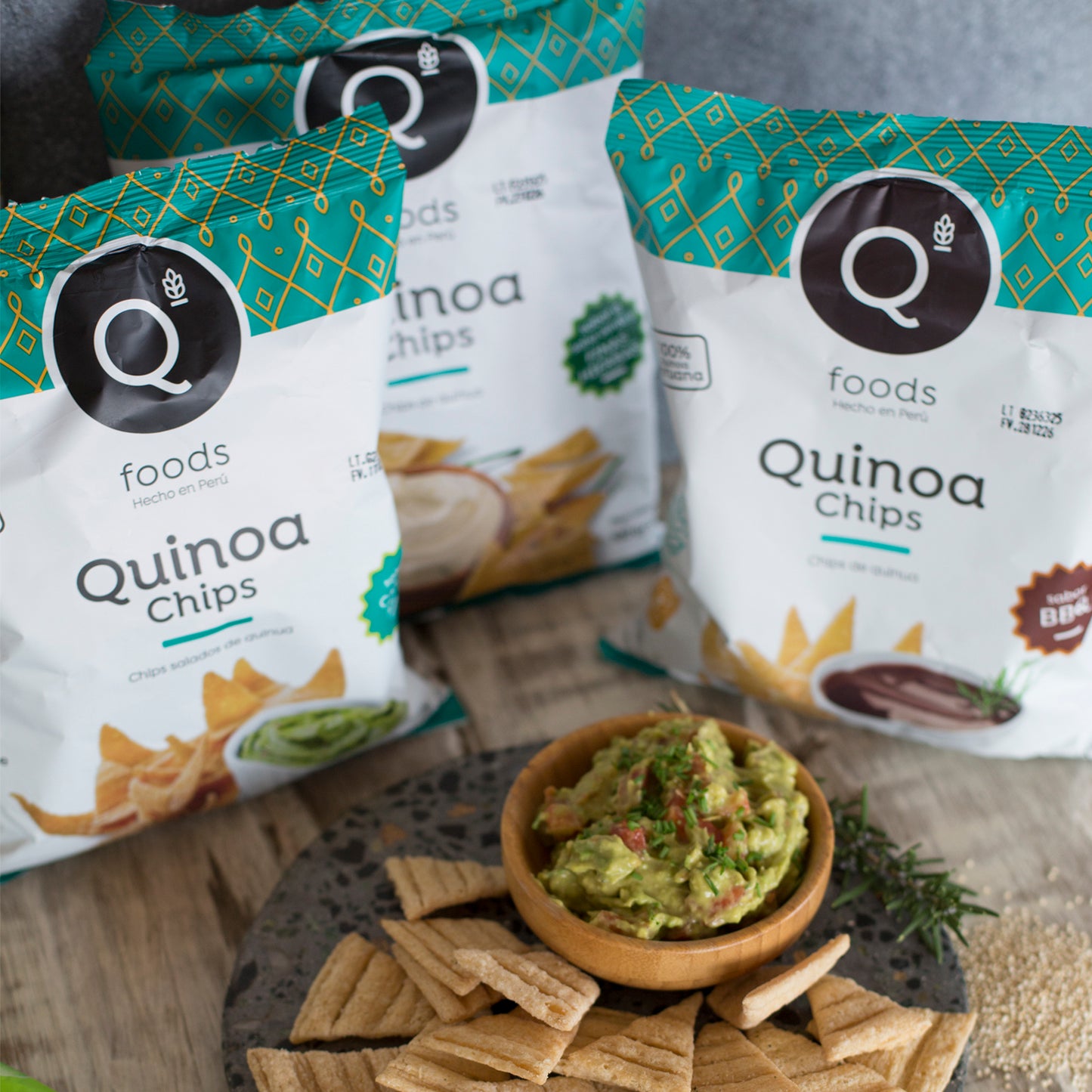 Chips de quinoa BBQ 100g