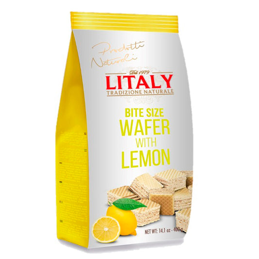 Galleta oblea limón