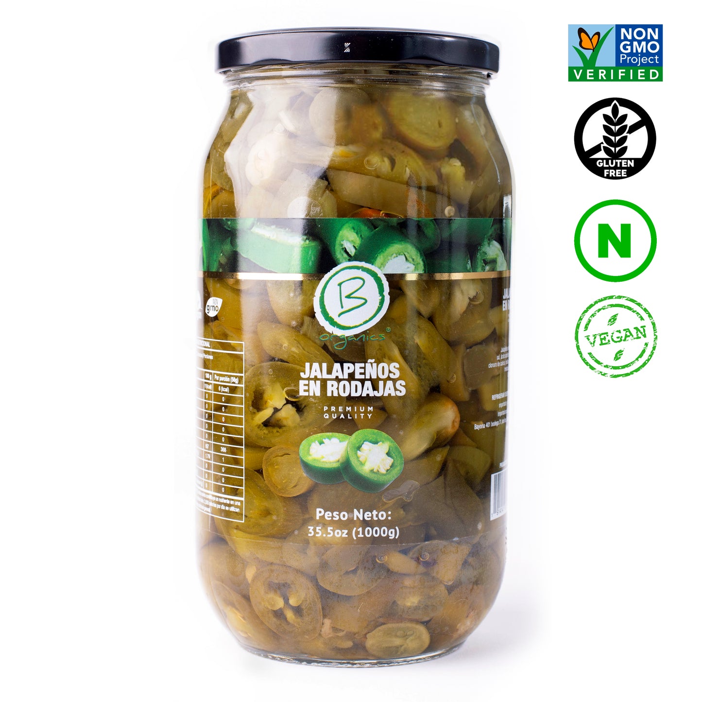 Conserva de Chile Jalapeño Rebanado