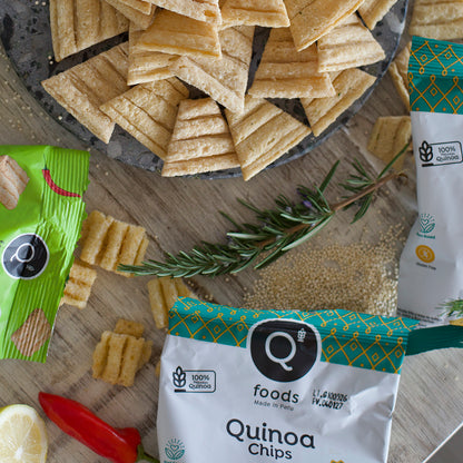 Chips de quinoa finas hierbas 100g