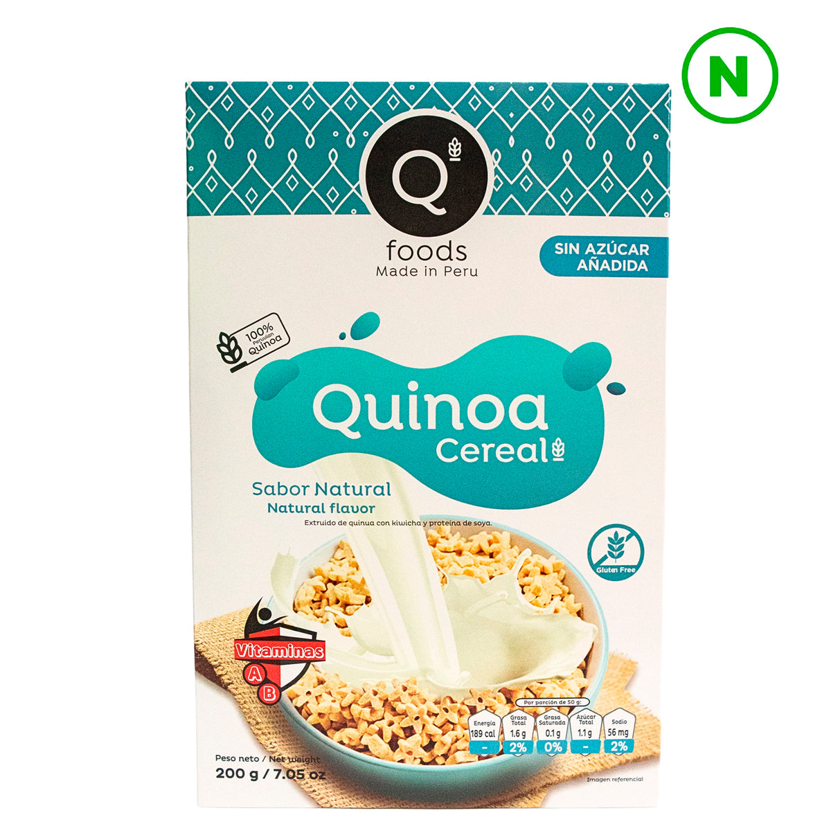 Cereal quinoa natural