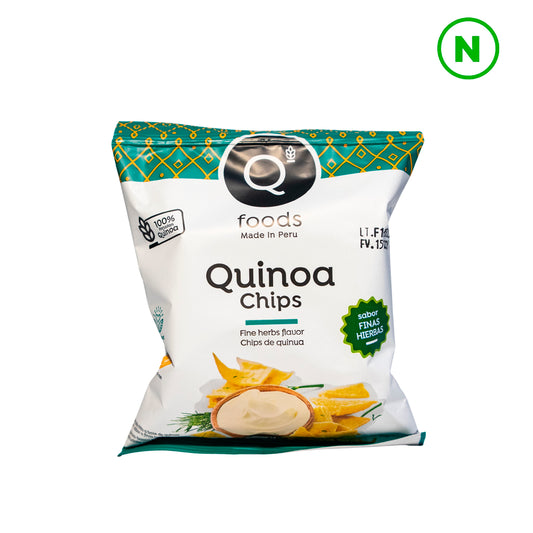 Chips de quinoa finas hierbas 35g