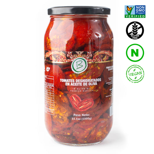 Conserva de Tomate deshidratado en aceite de oliva